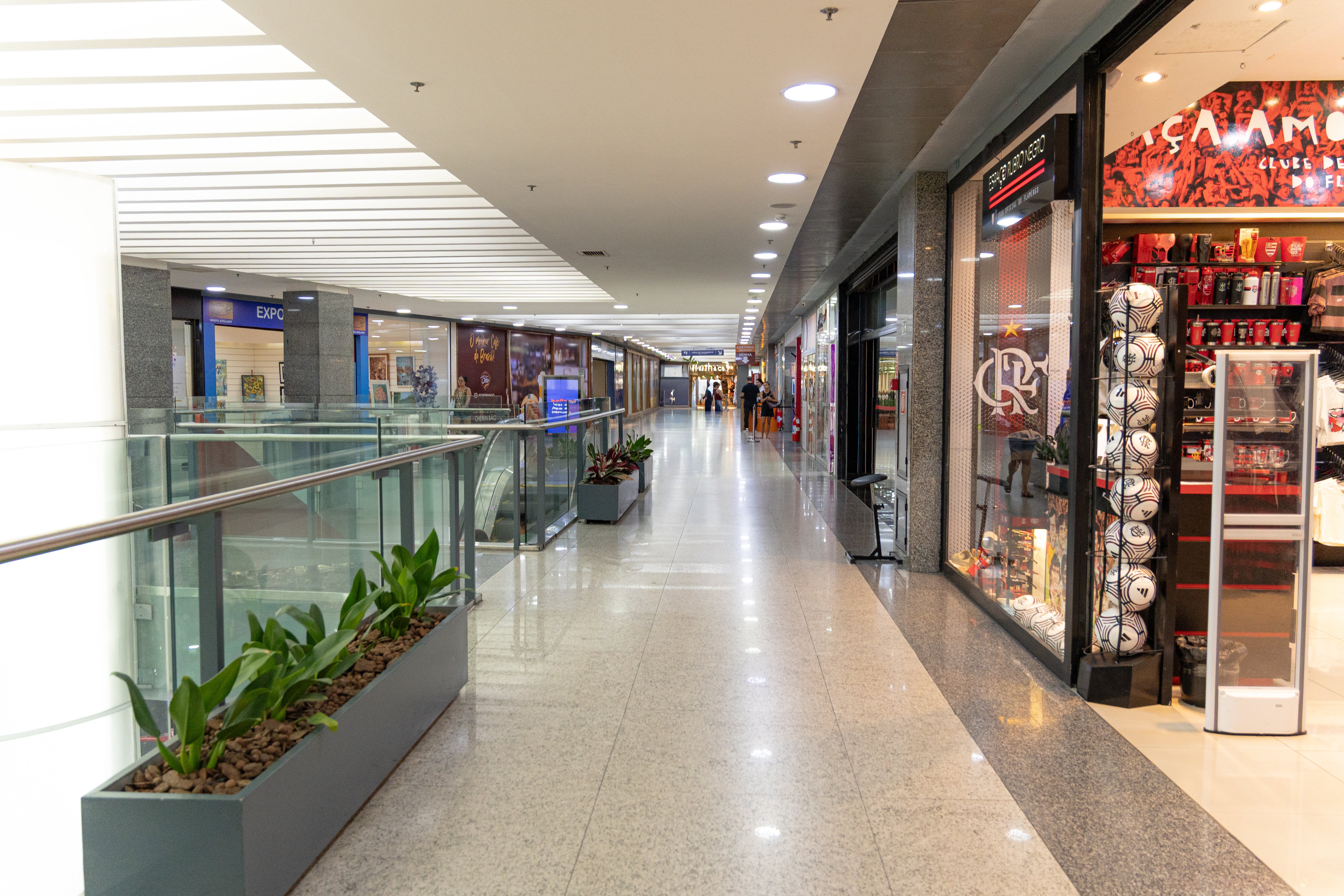 Exterior do Shopping